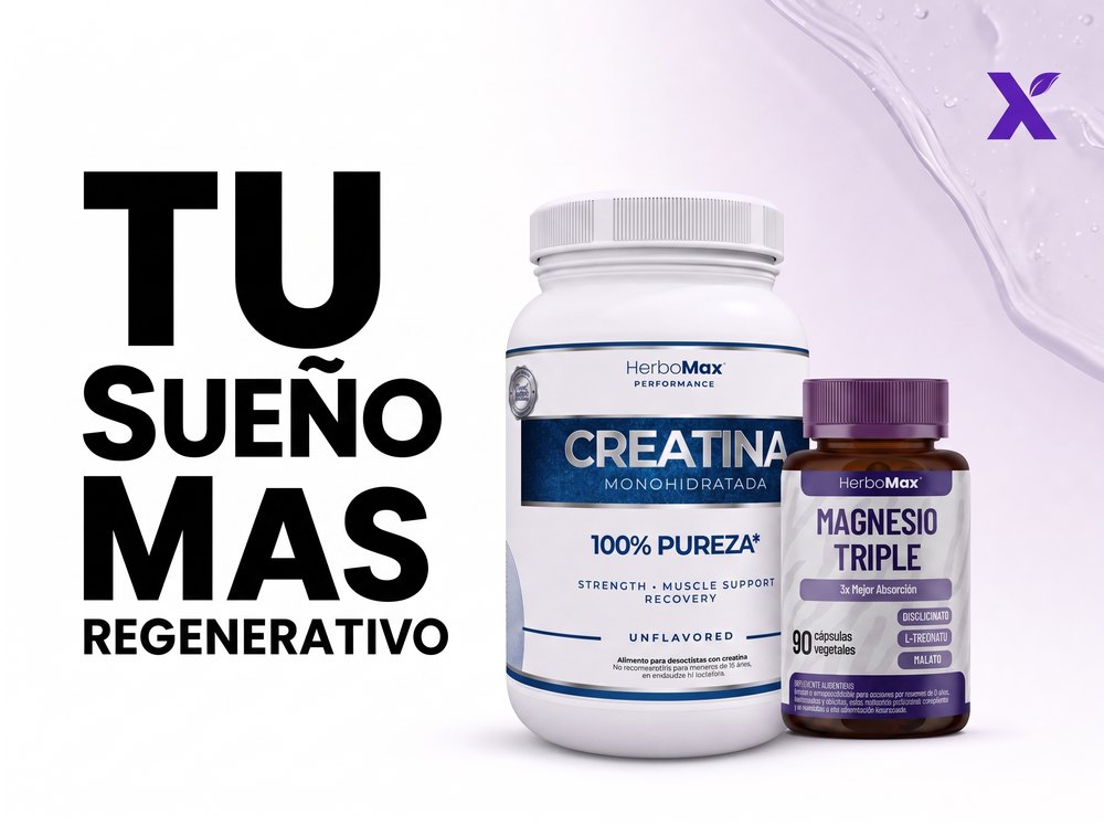 Creatina 1 kg+ Magnesio Triple
