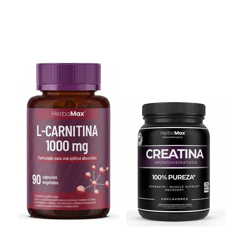 Pack L-Carnitina + Creatina