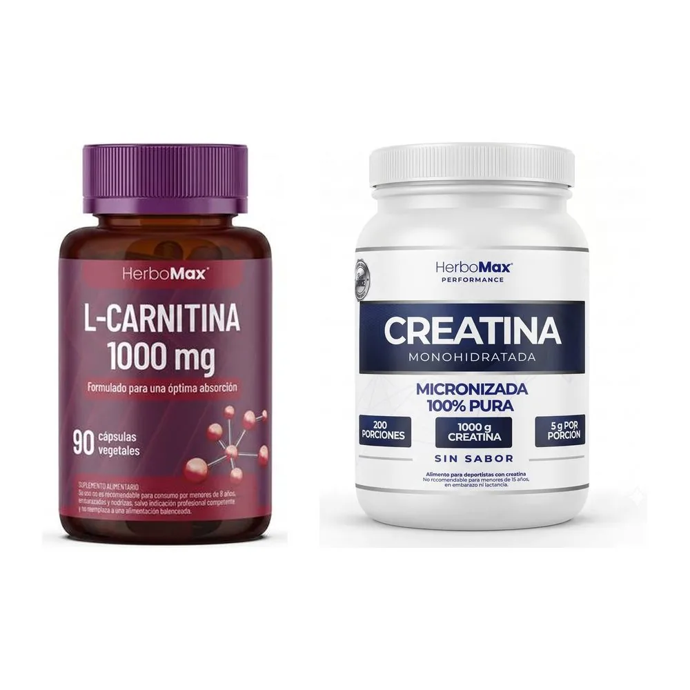 Pack L-Carnitina + Creatina