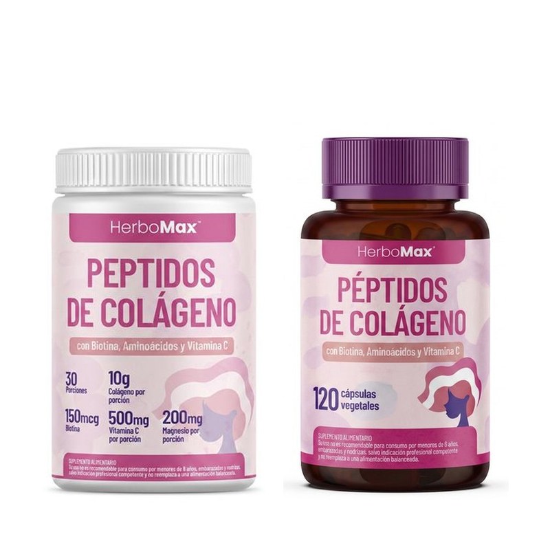 Pack Colágeno polvo + cápsulas